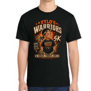 Xylo's 5K Run Black T-Shirt